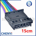 6 Pin Automotive Trunk License Plate Light Connector Steering wheel  plug 1719684-1 1703874-1 4B0971978B 4B0 971 978