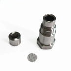 Oxygen Sensor Adapter Car Check Engine Light Fix Catalytic Mesh Oxygen O2 Spacer Adapter Catalytic Converter Universal Amagi