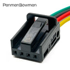 4 Pin 1K0972704C Car Glass Switch Trunk Switch Plug Female Wiring Harness Central Locking Electrical Cable Connectors With Cable