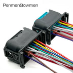 1 Set 12 Pin Car Led Lamp Headlight Electrical Cable Connectors Wire Harness Plug 61132359991 For BMW 1-1452335-1 1-1452334-1
