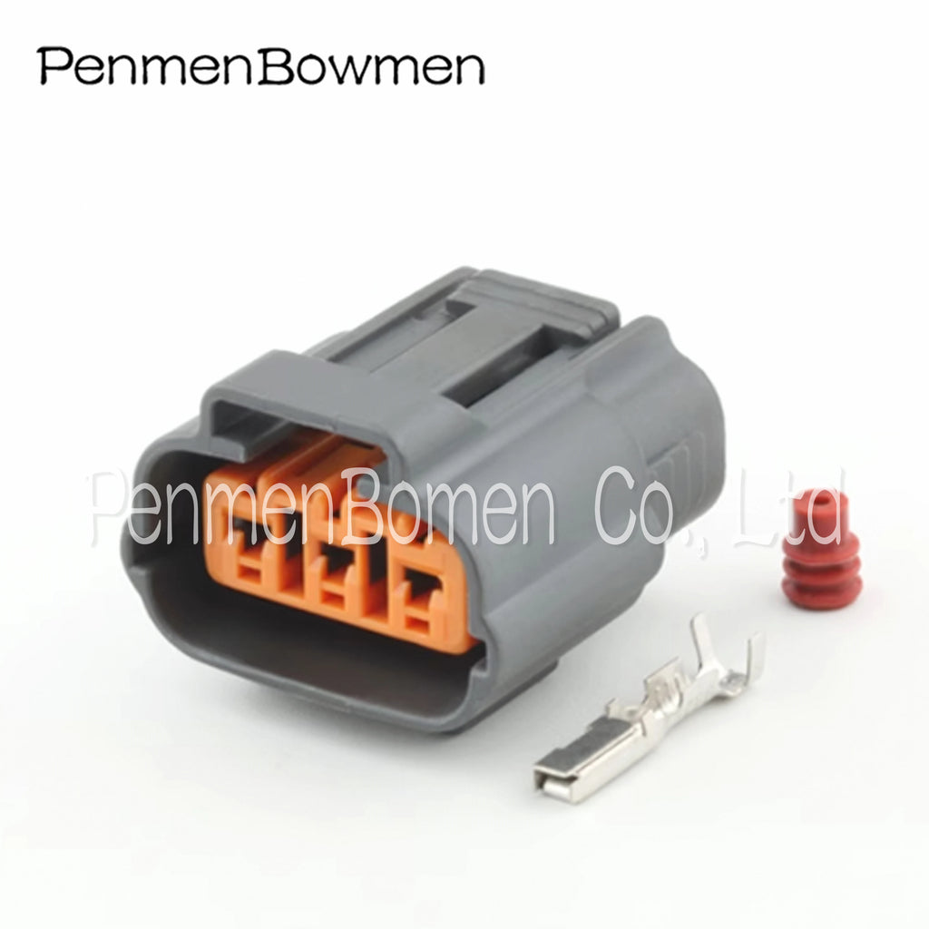 1 Set 3 Pin 6195-0009 Auto Lgnition Coil Plug Female Male Waterproof Electrical Cable Connectors Wire Harness For Nissan Mazda