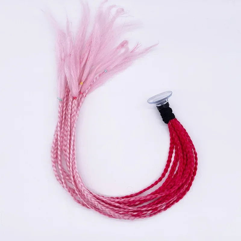 24Inch Stylish and Secure Motorcycle Helmet Ponytail Attachment Easily Add Length and Volume to Your Hair While Riding Amagi