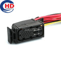 25 Pin Connector Series Female Connector Cable Plug Motorcycle Electrical Harnesses Wiring Harness 1H0973327A/1H0973215