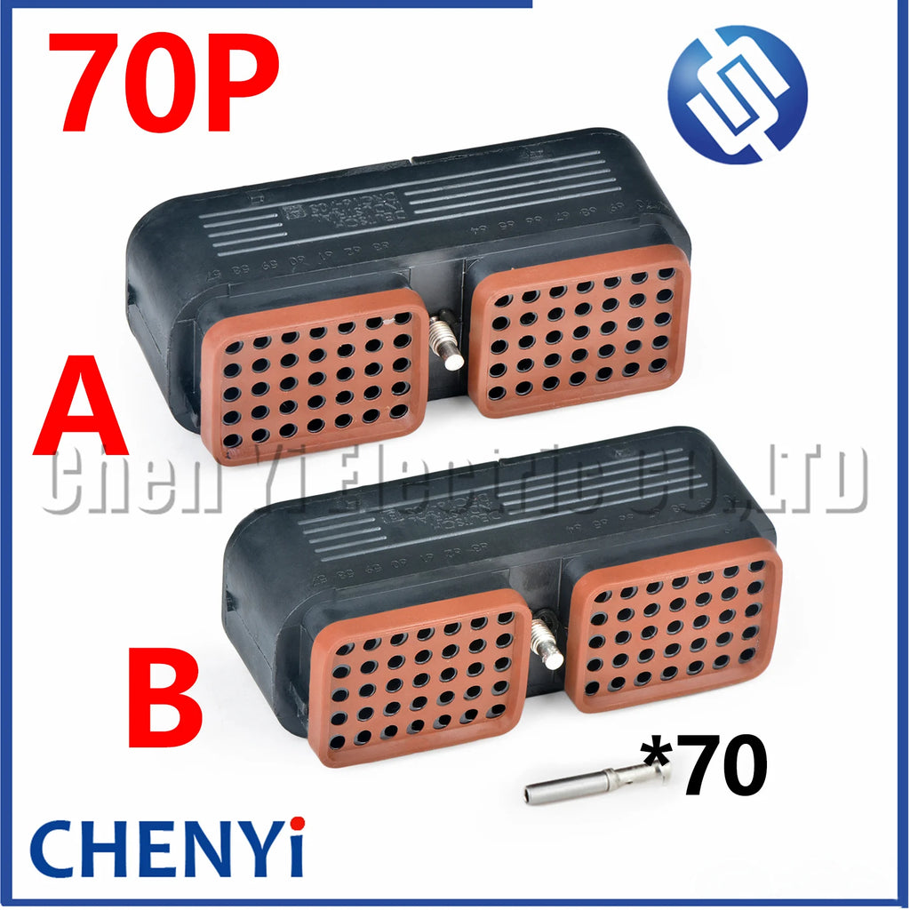 70 Pin Automotive waterproof connector harness plug DRC16-70SA DRC16-70S DRC16-70SB For Deutsch