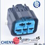 5 Pin female auto waterproof connector Rectifier plug 6189-0904 for Honda TRX350 TRX400 TRX450 TRX750 1600-HN5-671 CT-2009.6D