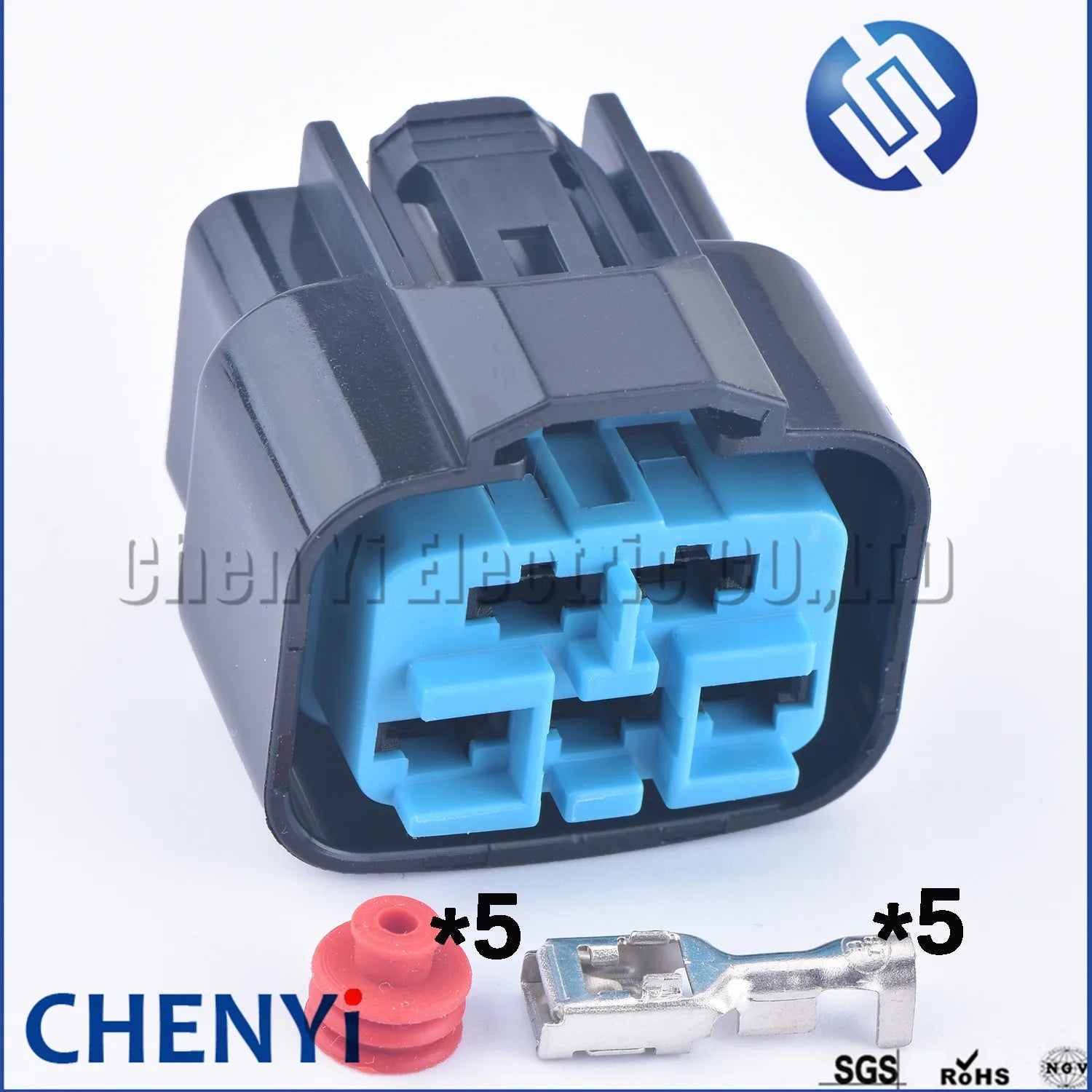 5 Pin female auto waterproof connector Rectifier plug 6189-0904 for Honda TRX350 TRX400 TRX450 TRX750 1600-HN5-671 CT-2009.6D