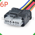 6-Pin Auto Connector Automotive Connectors light harness Nissan tail light