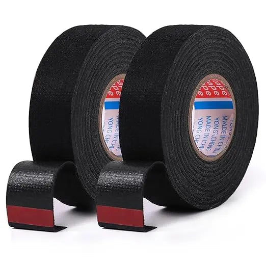 Electrical Insulating Tape Heat Resistant Harness Tape 8/15/19MM Car Cable Harness Wiring Loom Protection Waterproof Tape