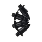 100Pcs 6mm Car Fender Panel Plastic Rivet Fasteners Push Pin Clips For Suzuki GSXR Car Fender Push Retainer Pin Rivet Clip