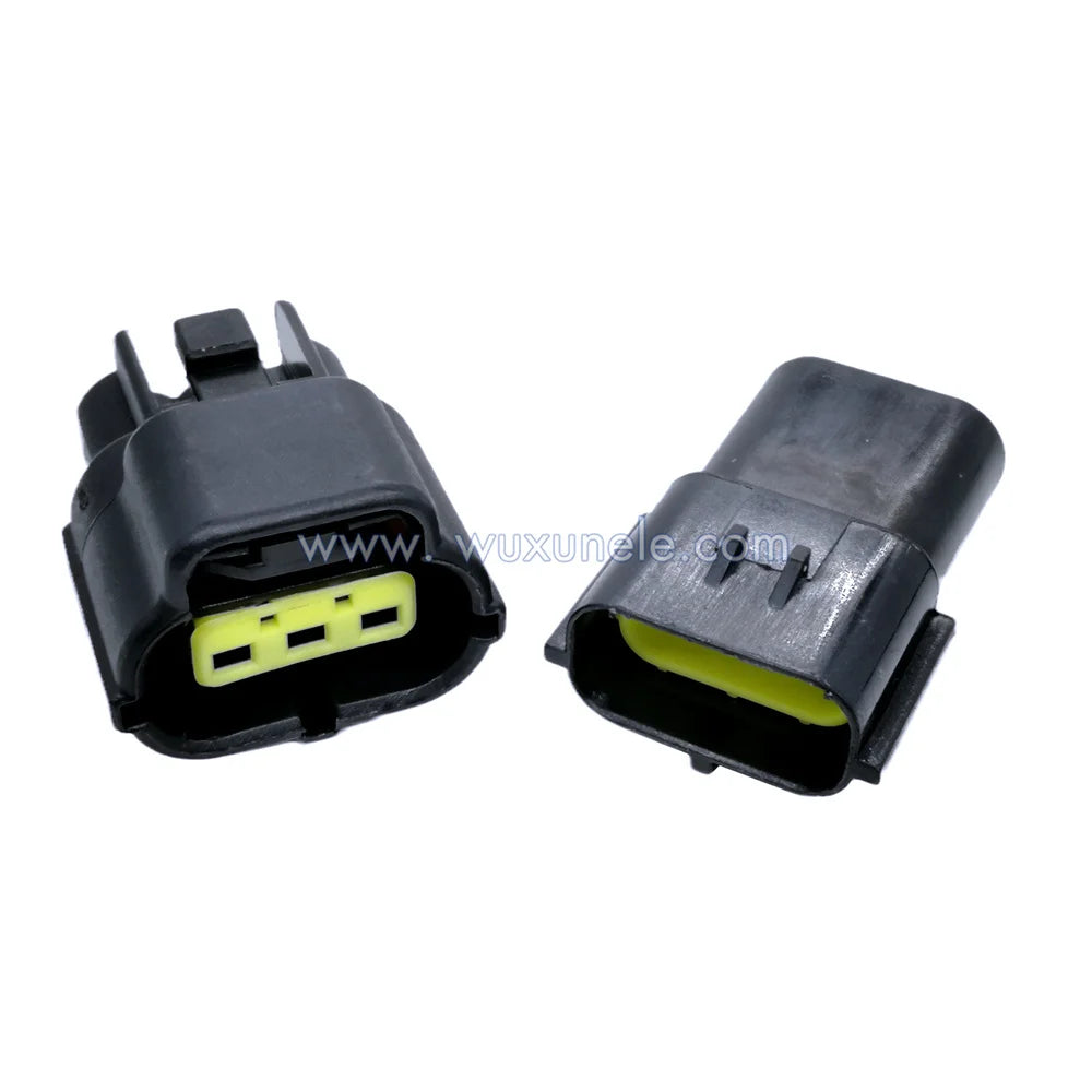50 Sets 3 Pin 174357-2  174359-2  Wire Connector for Automotive MAP Sensor Plug