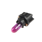 10Pcs T5.5 Led Bulb1.2W Car Interior Lights Dashboard Heating Indicator Wedge Auto Instrument Lamp air conditioning lamp 12V