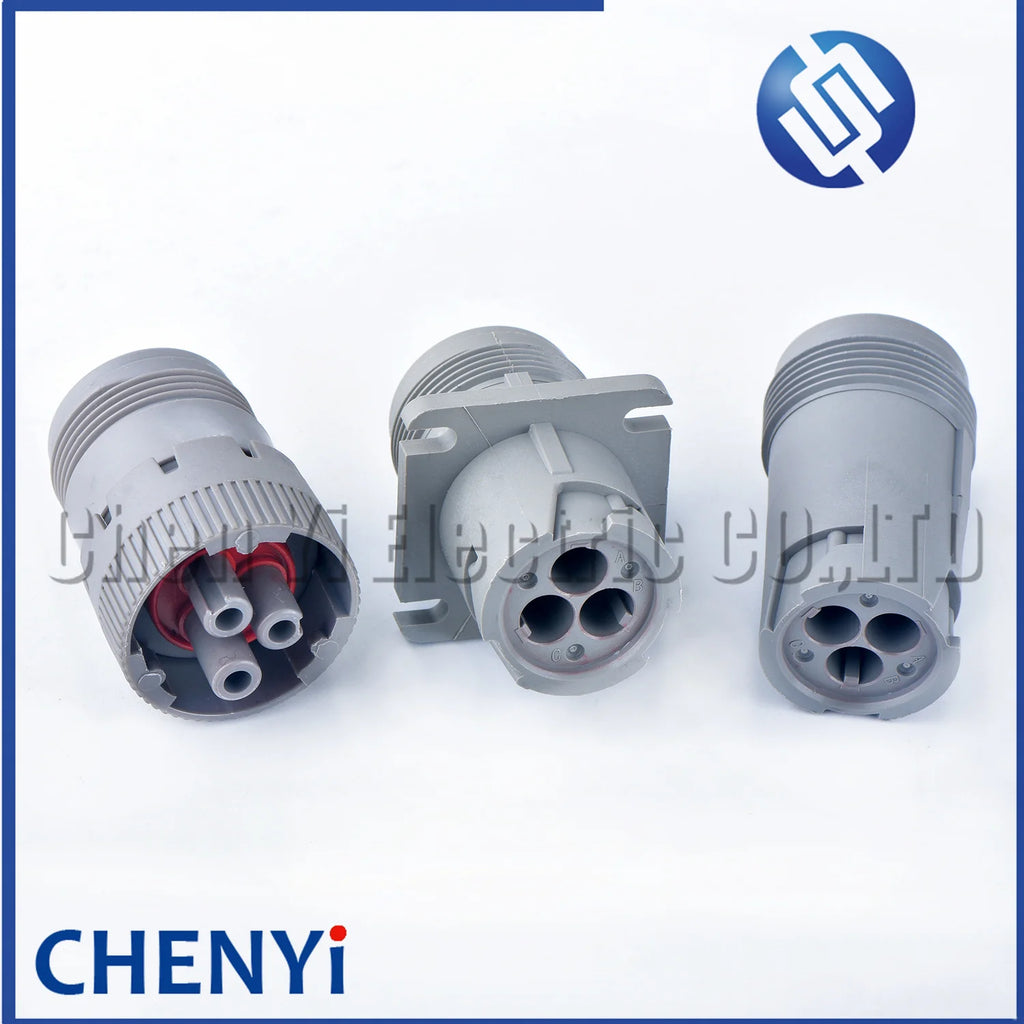 3 Pin waterproof auto connector female or male HD16-3-16S HD14-3-96P wire harness plug HD10-3-96P