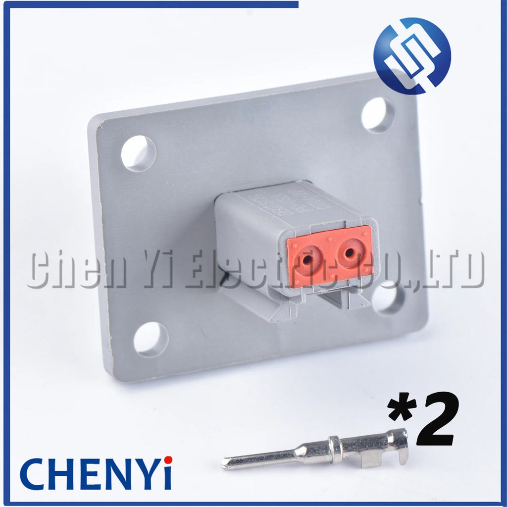Connector With Fixed Flange Plug DT04-2P-L012 DT04-4P-L012 DT04-6P-L012 DT04-8P-L012 DT04-12P-L012 DT06-2S For Deutsch