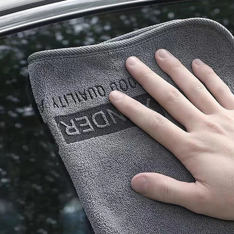 Car Wash High End Microfiber Towel Car Cleaning Drying Cloth Hemming Car Care Cloth Detailing Wash Towel