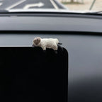 1/4Pcs Car Decoration Sleeping Cat Doll Kitty Creative Auto Ornaments Toys Cat Micro Landscape Model Cute Car Accessories Gifts