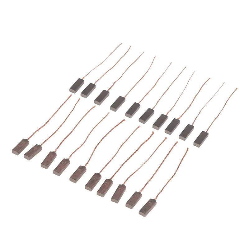 10pcs 4*6*17mm Electric Car Vehicle Generator Regulator Carbon Brushs for New Jetta Santana Alternator Tools