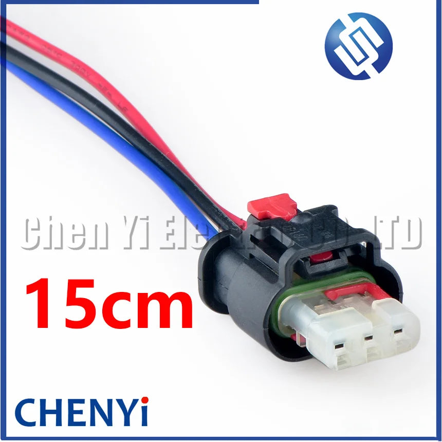 3 Pin Auto Parking Sensor Connector cam Crankshaft position Reverse radar sensor plug 1488991-1 1488991-2 1488991-5 1488991-6