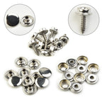 30 Pcs Snap Fastener Stainless Canvas Screw Kit For Tent Boat Marine Boat Canvas Cover Tools Car Canopy Accessories
