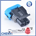 2sets 2 Pin Sealed automotive waterproof connector Male or Female Housing Connector 12052641 12162000
