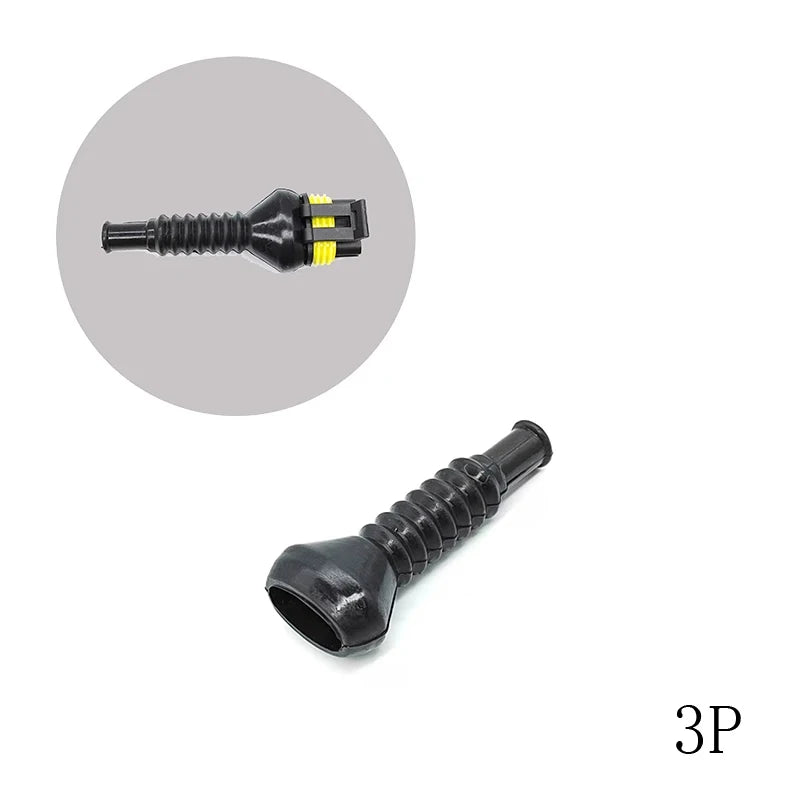 Automotive wire harness dust thread silicone sheath 1.5 series DJ7021-1.5HID connector tail clip 1-6 holes