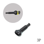 Automotive wire harness dust thread silicone sheath 1.5 series DJ7021-1.5HID connector tail clip 1-6 holes
