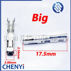 20 Pcs Car Crimp Terminal Spade Connector Copper Pins Auto Female Splice 638551-1 638551-3 638652-1 638652-2 For plug