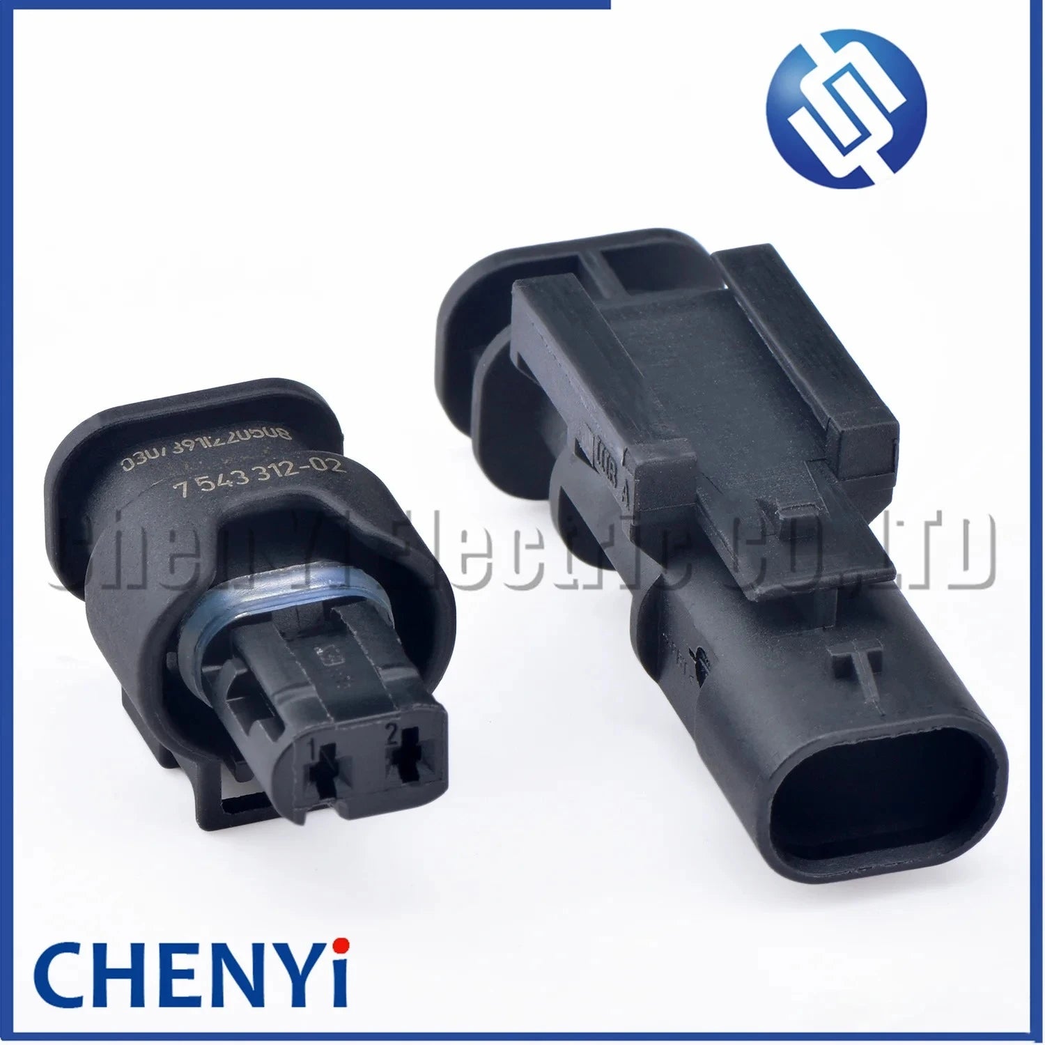2 Pin Automotive waterproof connector Fuel pump plug Solenoid valve plug 872-857-561 872-863-561 7543312-02