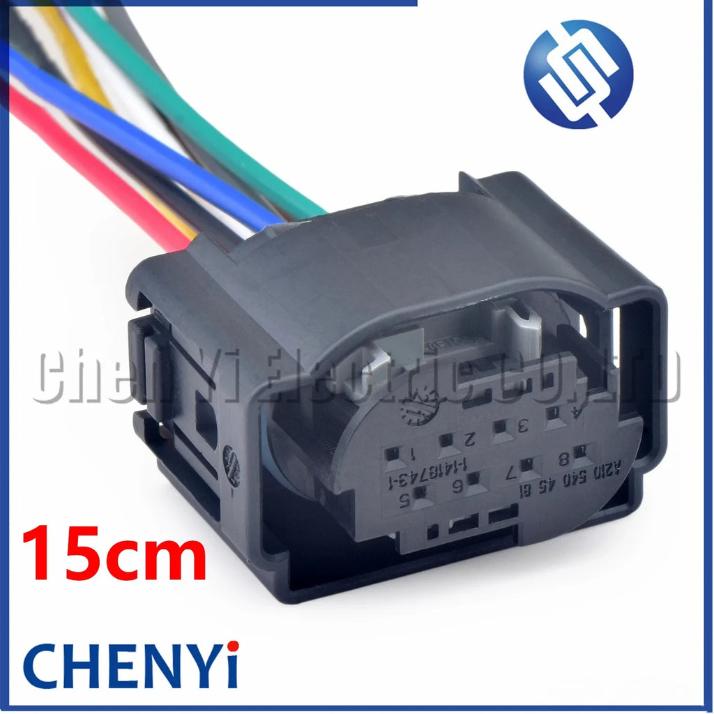 8 Pin Automotive waterproof connector Car ACC radar module sensor wire harness plug A2105404581 1-1418743-1