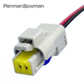 1 Set 2 Pin Auto Headlight Steering Lights Speaker Lamp Electrical Cable Connectors Wire Harness Plug 211PC022S8049 For Peugeot