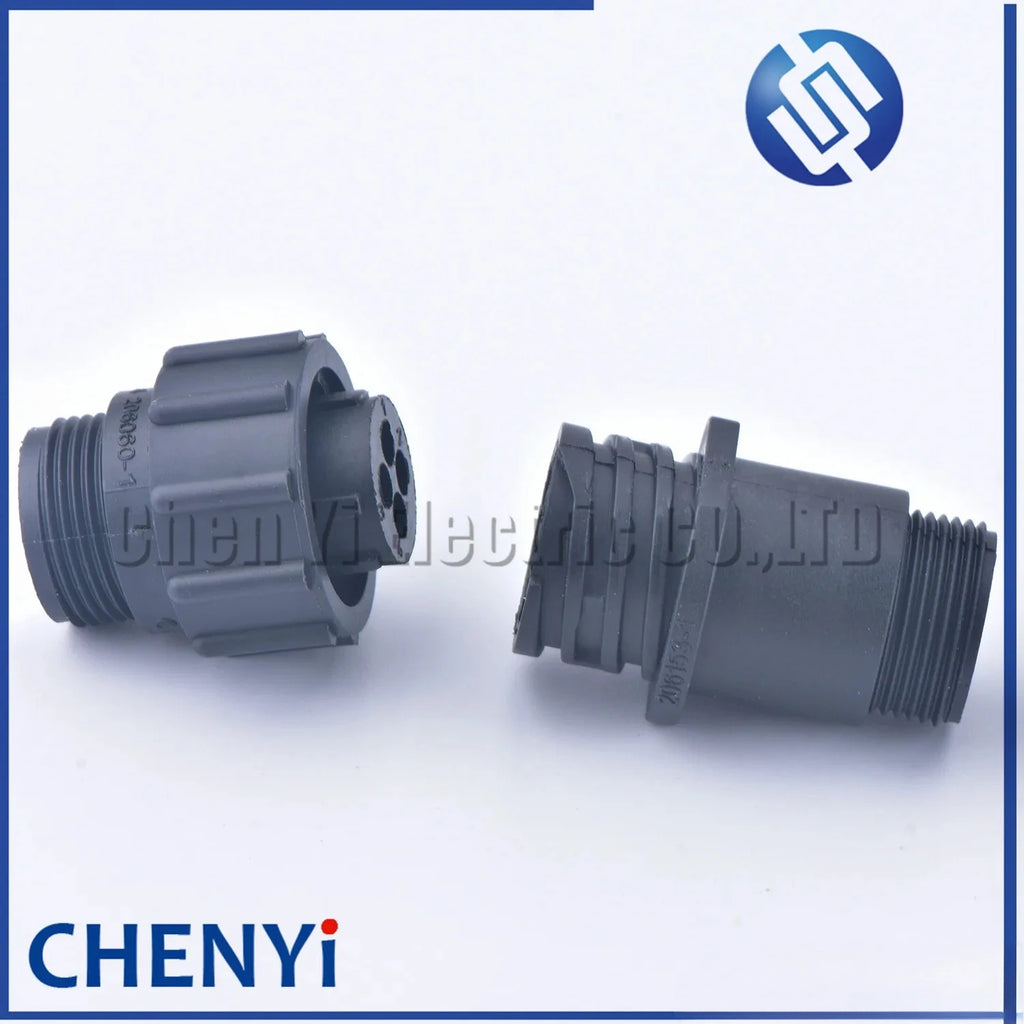 4 Pin auto sensor plug Aviation Wiring Black Circular Connector Plug 182658-1 206153-1 206060-1 1-206062-4 For SMT SMEMA