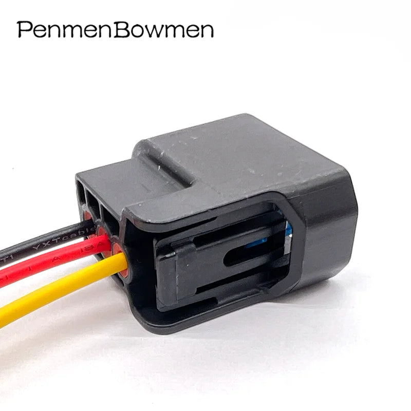 1 Set 3 Pin Car Ignition Coils Electrical Cable Connectors Waterproof Female Wire Harness Plug for Honda CRV 6189-0728