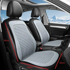 Winter Car Seat Cushion Short Plush Seat Protector Pad with Non-Slip Backing Flocking Cloth Cover Universal Front Covers Amagi