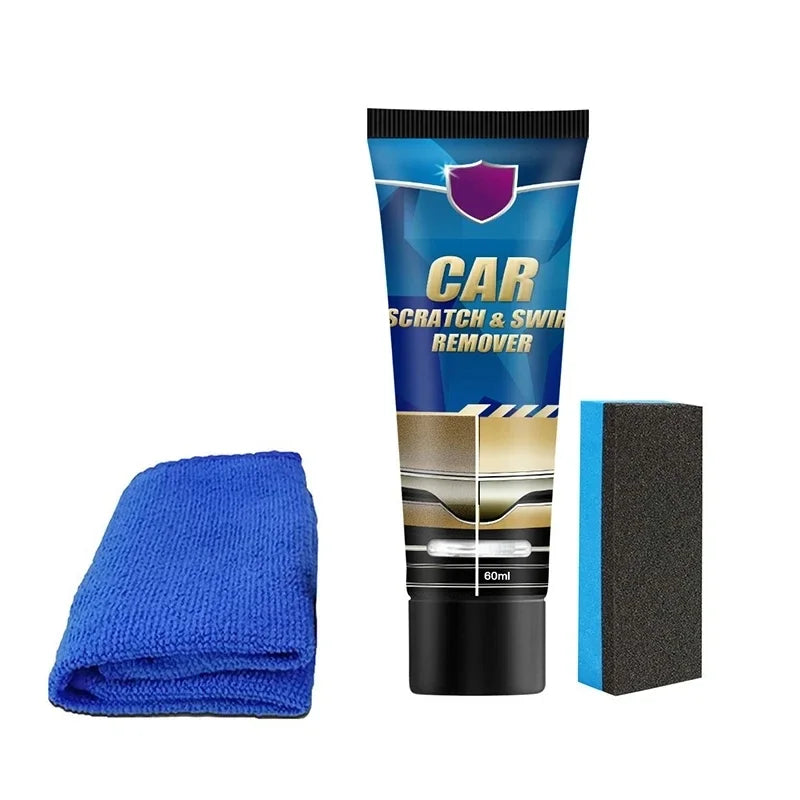 Car Scratch Remover Kit Auto Body Paint Scratches Repair Polishing Wax Swirl Removing Repair Tool Car Care Accessories Tools New