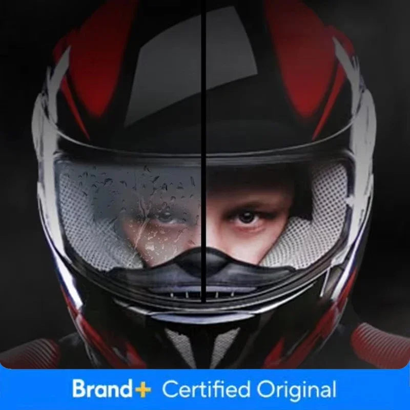Motorcycle Helmet Anti-fog Film and Rain Film Durable Nano Coating Sticker Film Amagi