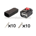 10 PIN Automobile Electric Cable 1.5mm Male Female Connector AC Assembly Waterproof With Terminal 15514807 15514821