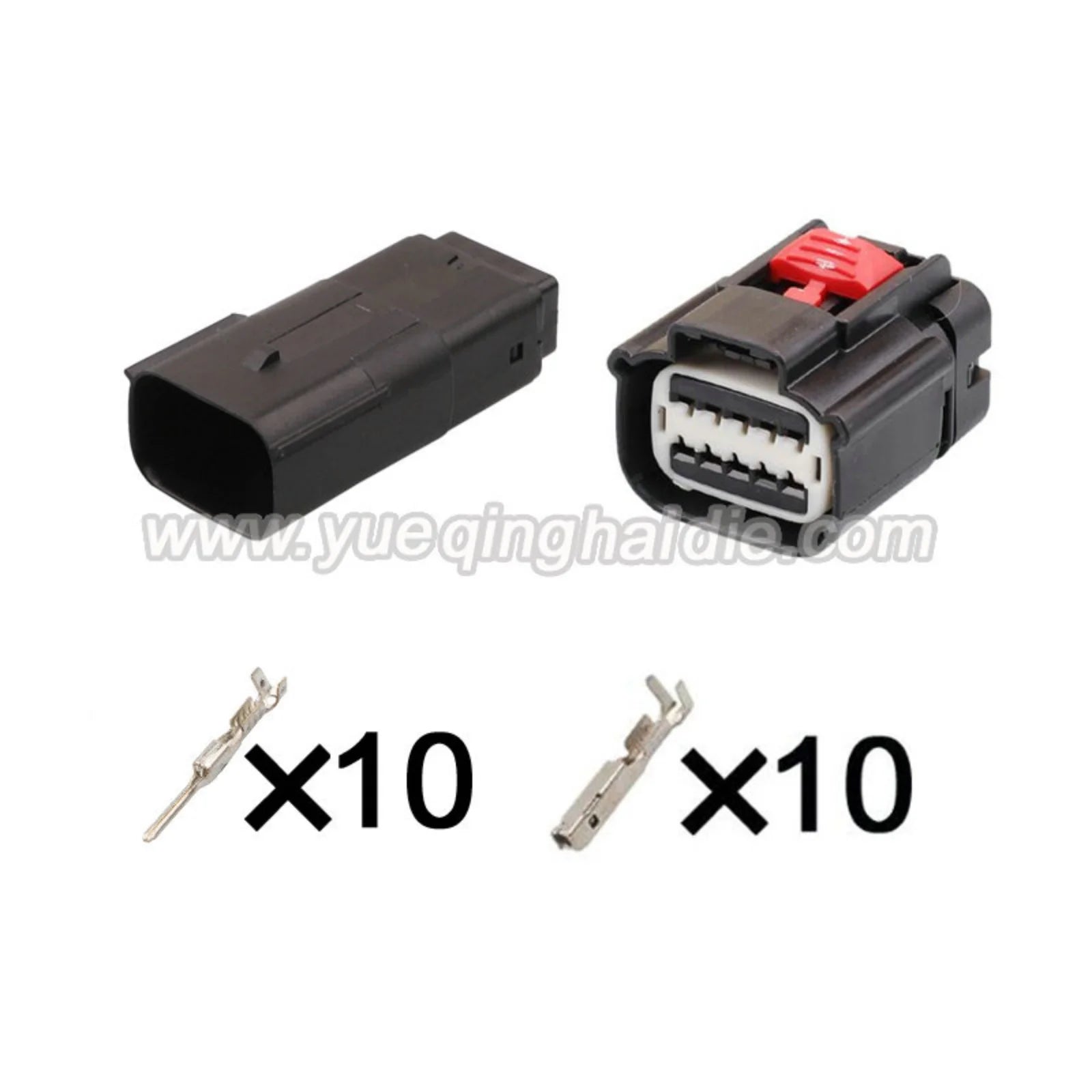 10 PIN Automobile Electric Cable 1.5mm Male Female Connector AC Assembly Waterproof With Terminal 15514807 15514821