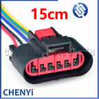 6 Pin waterproof auto connectors wire harness plug male or female E-2162-000 accelerator pedal connector For Ford Fiesta TDCI