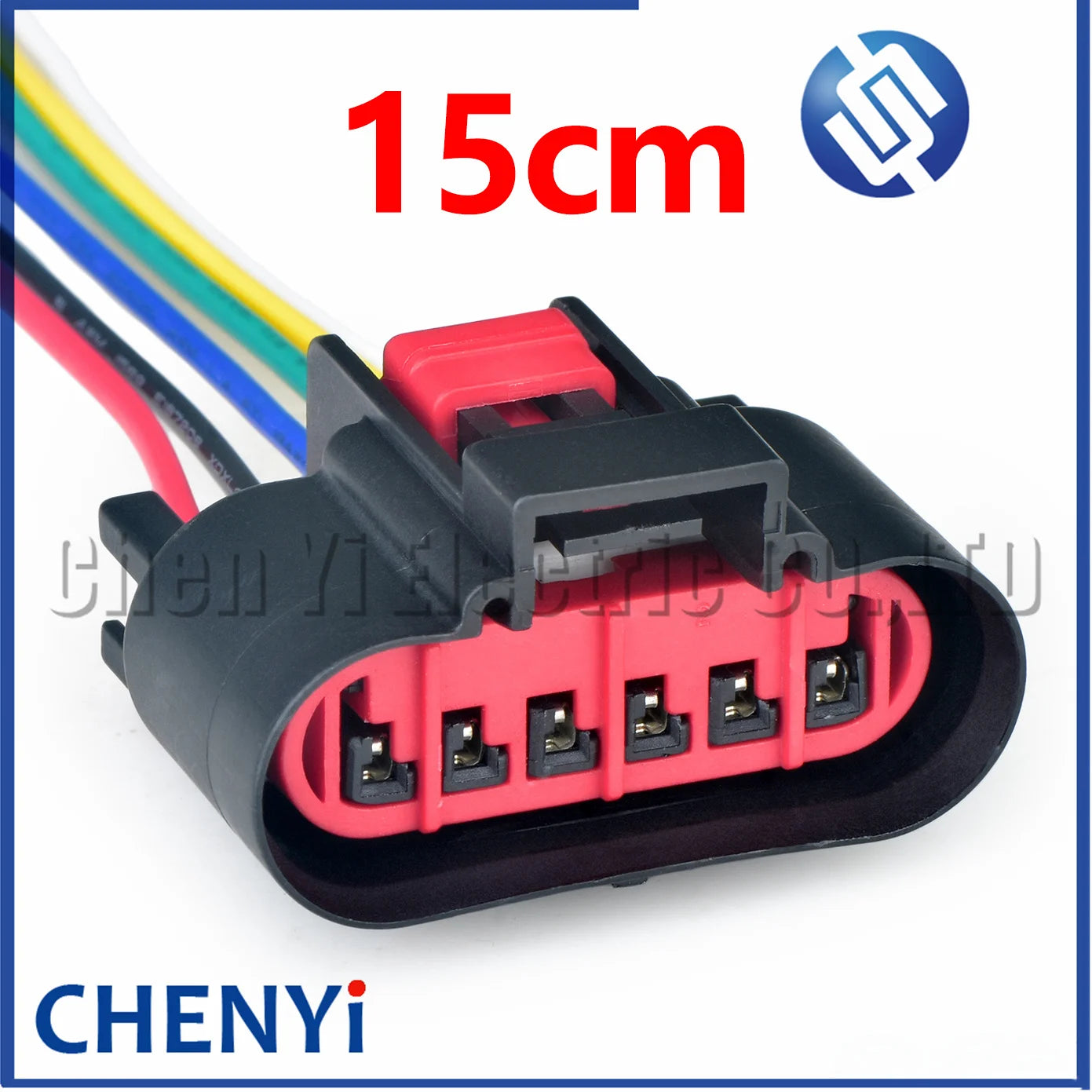 6 Pin waterproof auto connectors wire harness plug male or female E-2162-000 accelerator pedal connector For Ford Fiesta TDCI