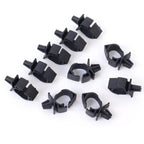 100pc Car Wiring Harness Fastener Route Fixed Retainer Clip Corrugated Pipe Tie Wrap Cable Clamp Oil Pipe Beam Line Hose Bracket