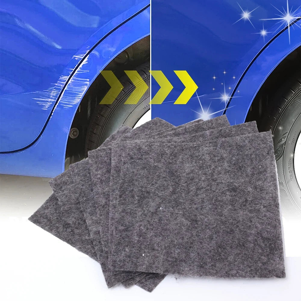 Nano Sparkle Cloth Car Scratches Rags Repair Tools Multifunction Nano Magic Cloth Scratch Remover Scratch Repair Accessories