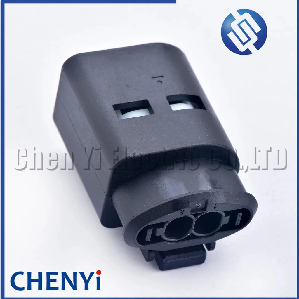 2 Pin female Automobile waterproof connector Car generator plug Oil pump Wire harness plug 1-967412-1