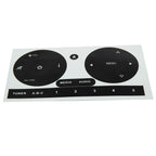 Radio Stereo Worn Peeling Button Repair Kit Decals Stickers For Fiat 500 2011 To 2016 CD Radio Audio Button Repair Stickers