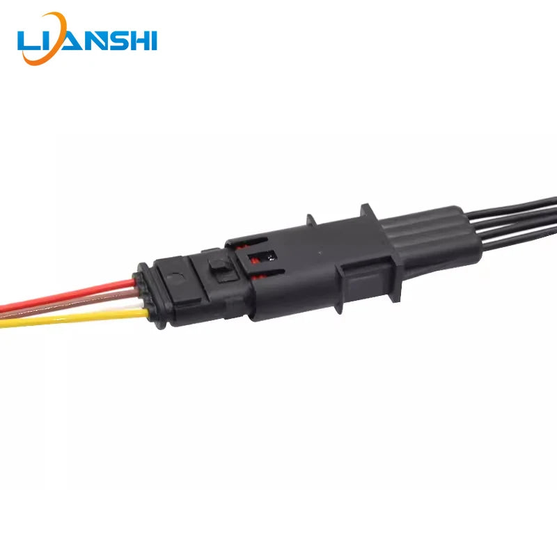 Car connector connector for BMW comfortable access to the rearview mirror heating 4-wire keyless 15cm harness plug