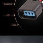 3 Pin Waterproof CRV High-voltage Ignition Coil Automotive Female Connector Wiring Harness 6189-0728 For Honda K-Series S2000