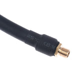 Air Rubber Hose Flexible Tire Valve Extension Tube Adapter for Air Compressor Tire Inflator Pump for Car Motorcycle Bike