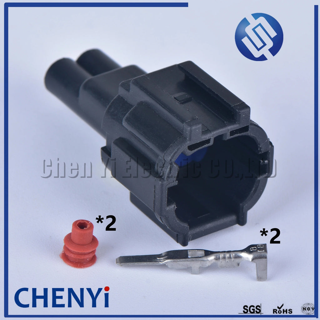 2 Pin Auto waterproof connector Fog turn signal width indicator wires plug 6185-0865 6918-1774 6188-0552 For Nissan TEANA SYLPHY