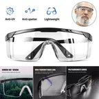 Outdoor Safrty Goggles Universal Motorcycle Motorcross Riding Lab Dust Paint Industrial Anti-Splash Wind Dust Proof Glasses Car
