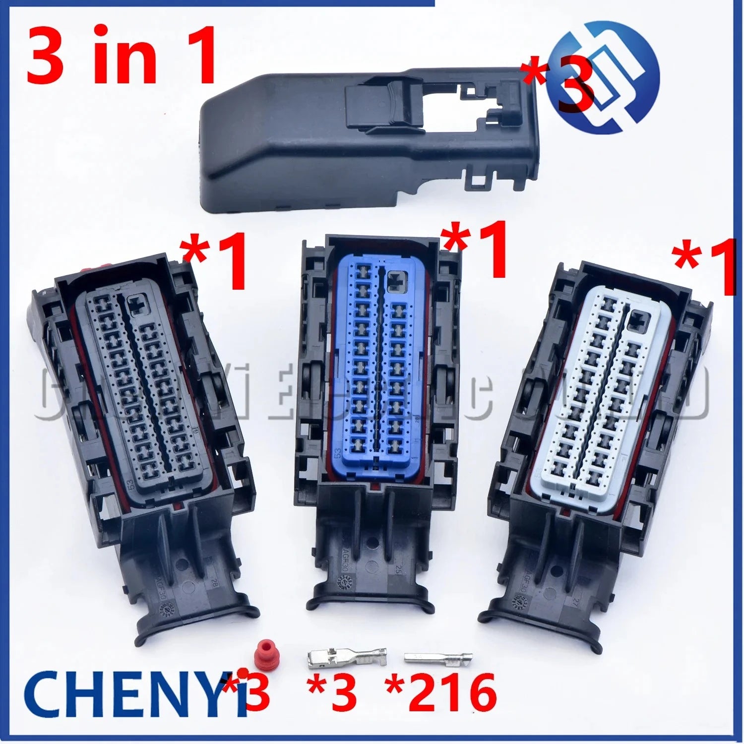 73 Pin Engine Computer Board Plug Controllers Connector 34566-0103 34566-0203 34566-0303 For Cadillac Buick Chevrolet IQAN-MC43