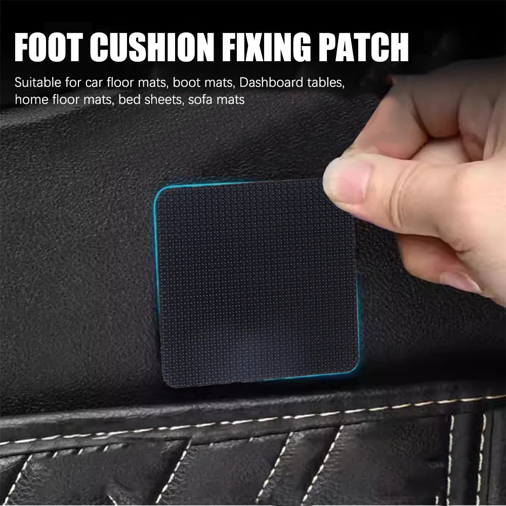 Car carpet Stickers Self adhesive Fastener sticker Floor Mat Clips Retention Holders Grips For BMW X1 X3 X5 Mercedes Benz