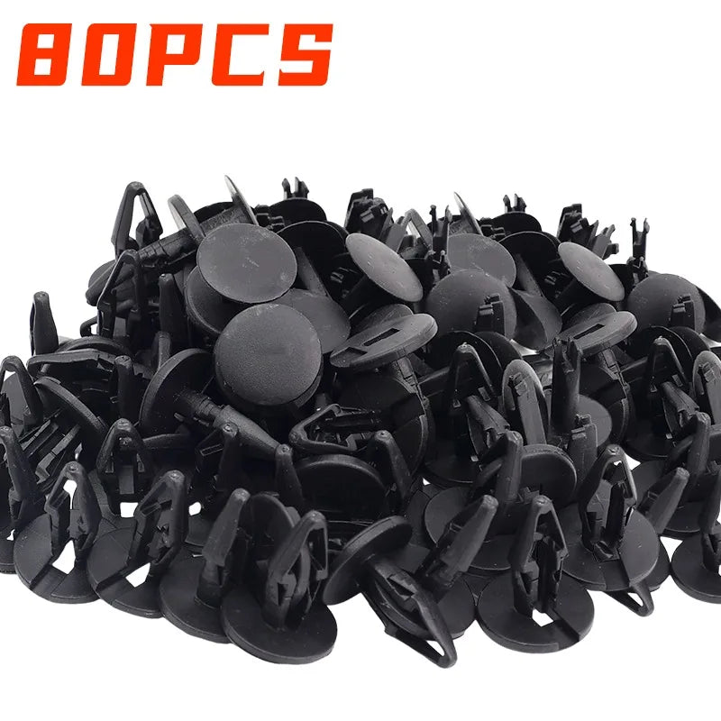 20-100PCS Auto Plastic Rivets for Ford Wheel Arch Linings Bumpers Clip Plastic Trim Clips Mudguard Buckle Push Push Rivet